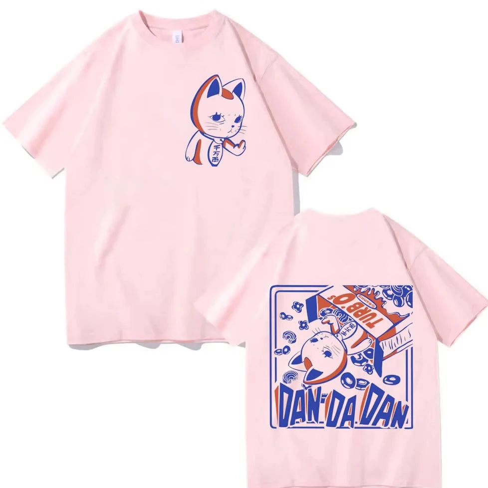 Anime Cartoon Oversized Cotton Tee