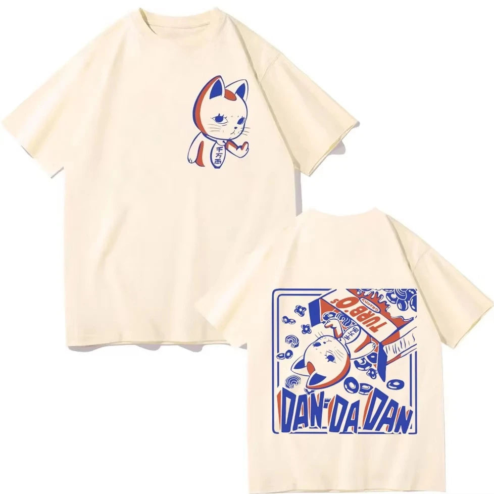 Anime Cartoon Oversized Cotton Tee