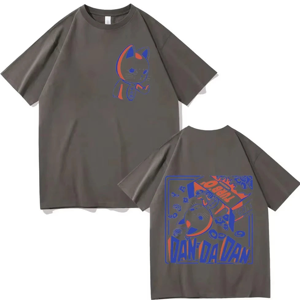 Anime Cartoon Oversized Cotton Tee