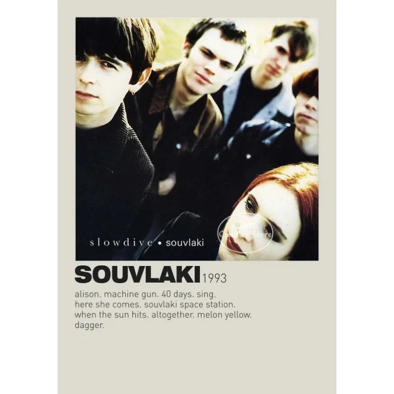 Slowdive Souvlaki Poster