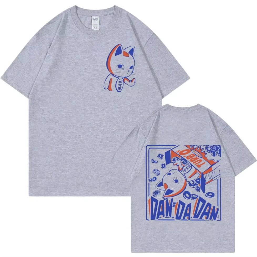 Anime Cartoon Oversized Cotton Tee