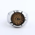 Maze Ring Stainless Steel