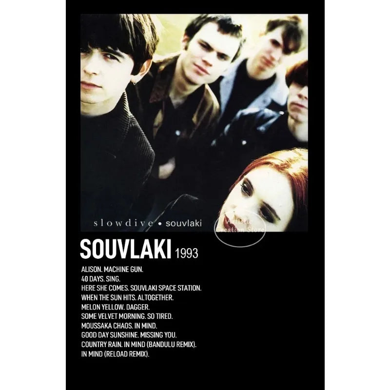 Slowdive Souvlaki Poster