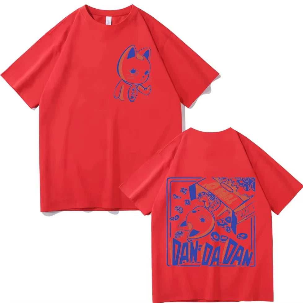 Anime Cartoon Oversized Cotton Tee