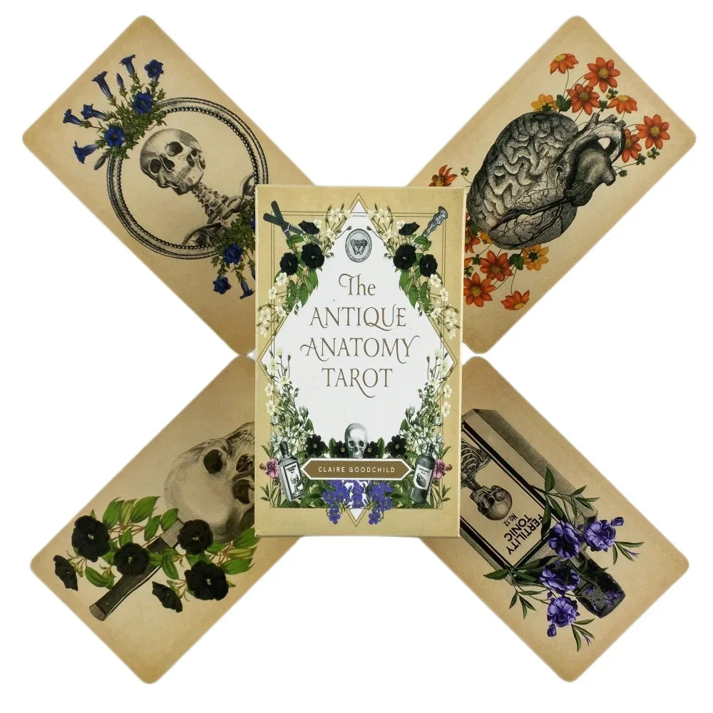 Antique Anatomy Tarot Cards