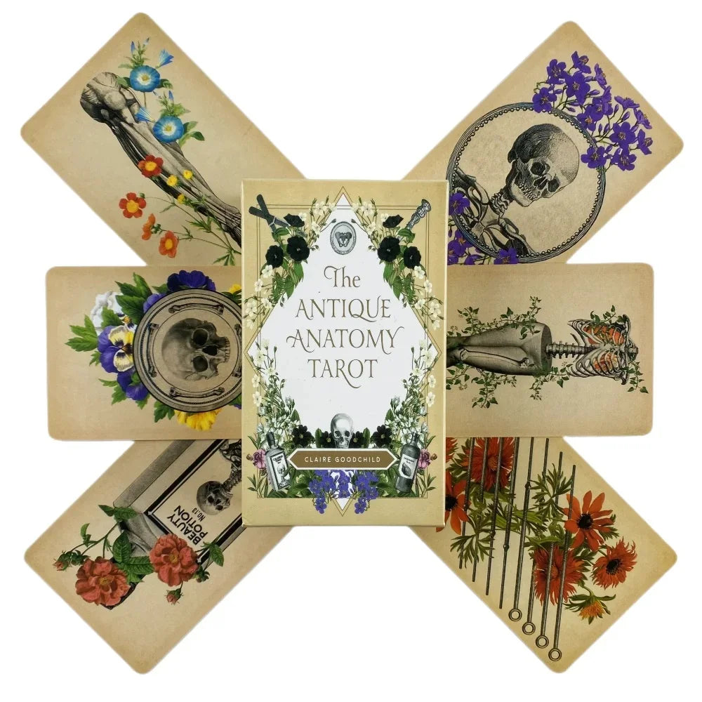 Antique Anatomy Tarot Cards